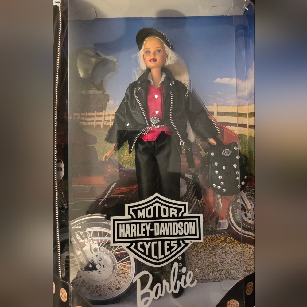 Harley-Davidson Barbie Doll with Black Jacket